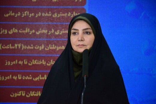 سیما سادات لاری سخنگوی وزارت بهداشت