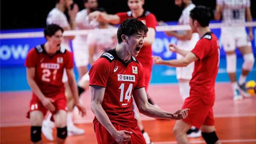 شکست تیم ملی والیبال ایران مقابل ژاپن
