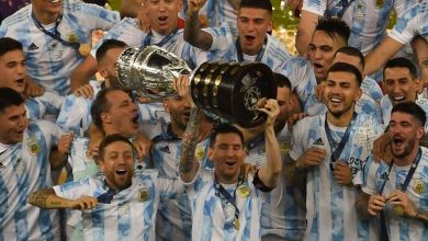 جشن قهرمانی آرژانتین: جام به مسی رسید!