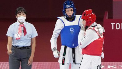 کیمیا علیزاده در نیمه نهایی المپیک