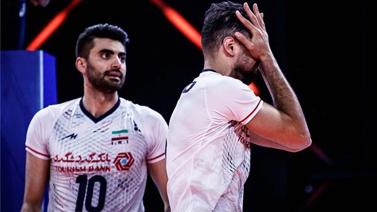 حذف تیم ملی والیبال ایران از مسابقات المپیک توکیو
