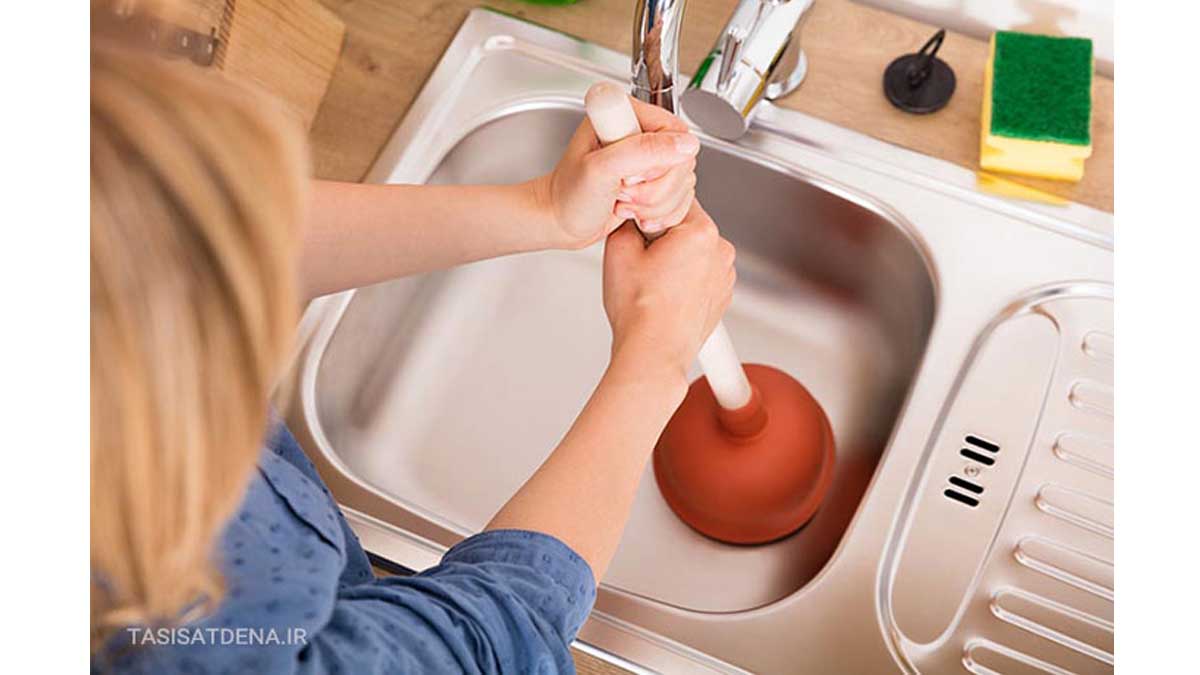 روش های رفع گرفتگی سینک ظرفشویی در خانه