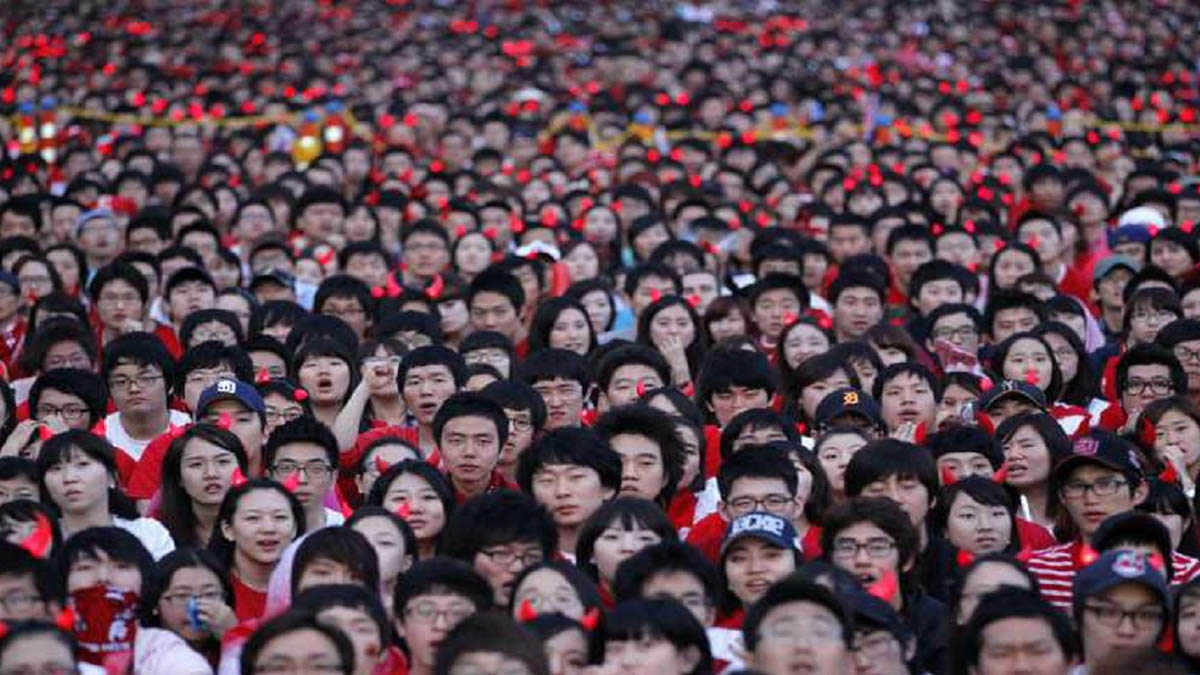 کاهش جمعیت در چین