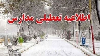 مدارس ابتدایی مناطق ۱ تا ۵ شهر تهران امروز - یکشنبه ۲۳ بهمن - غیرحضوری است