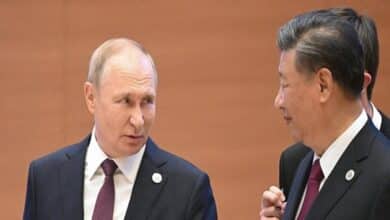 رئیس جمهور چین وارد مسکو شد
