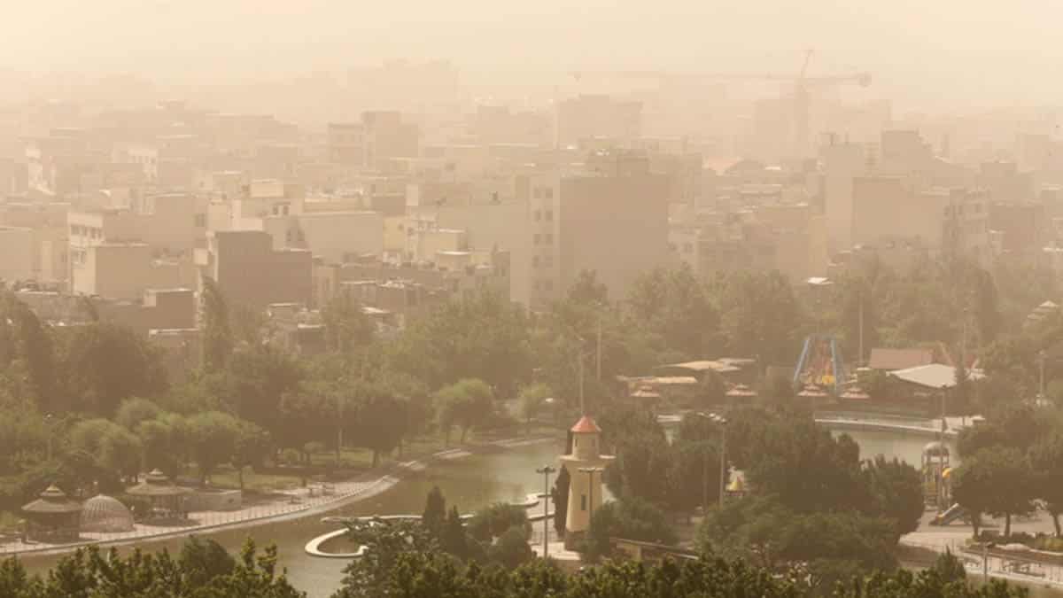 وضعیت هوای تهران ۲۱ تير ۱۴۰۲