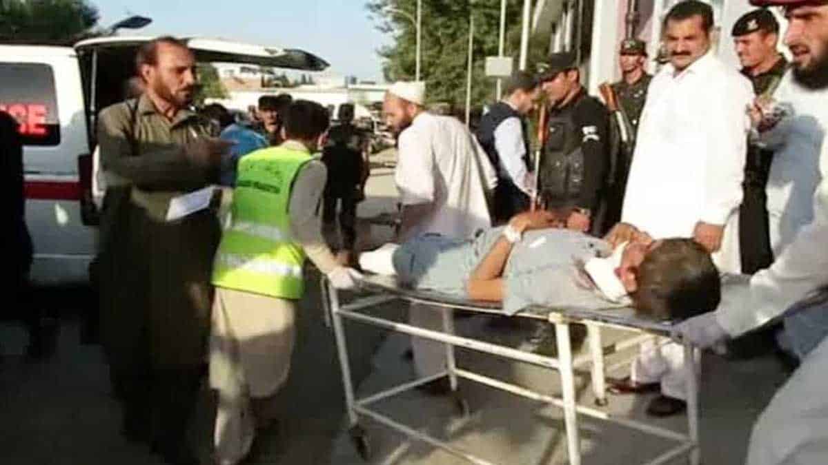 شمار کشته شدگان انفجار پاکستان به ۴۰ نفر افزایش یافت