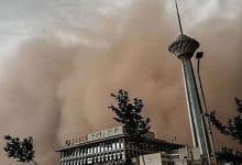پیش بینی وزش باد شدید و گرد و خاک در تهران