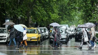 هواشناسی ایران ۸ مهر ۱۴۰۲؛ پیش‌بینی بارش باران در برخی مناطق