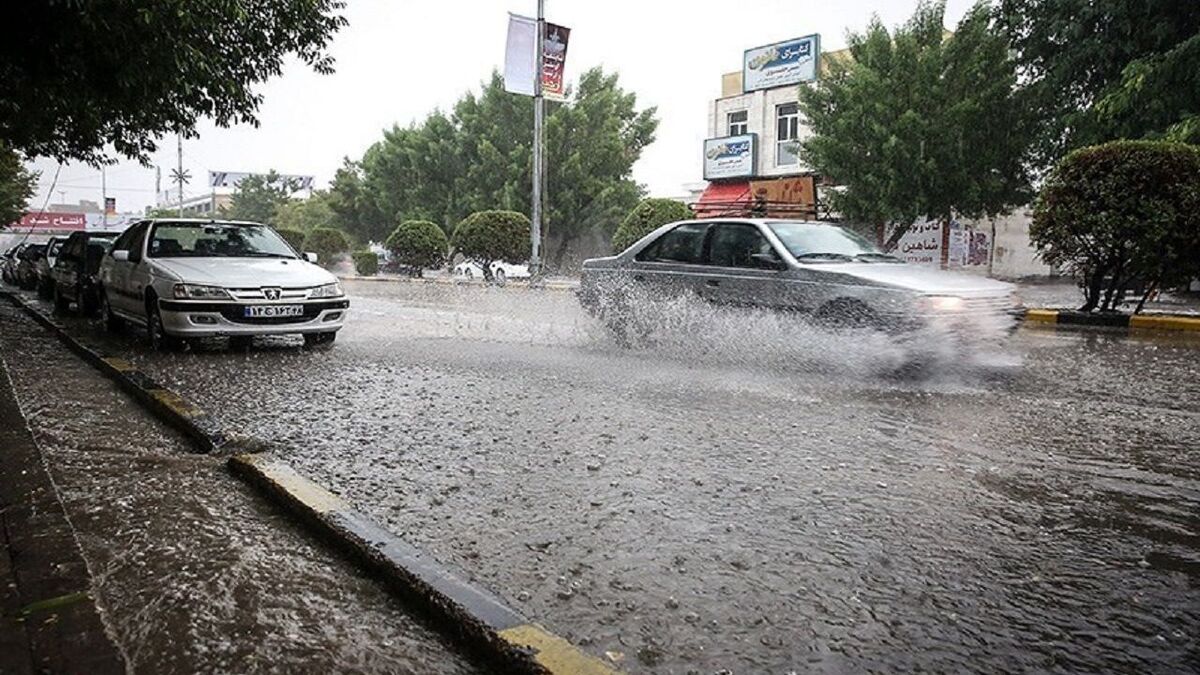 هواشناسی ایران ۲ مهر ۱۴۰۲؛ هشدار فعالیت سامانه بارشی