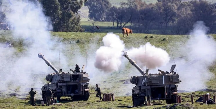 حمله توپخانه‌ای اسرائیل به جنوب لبنان