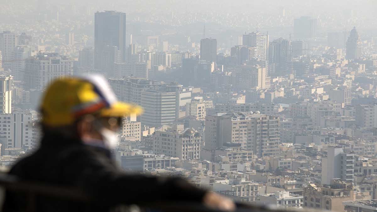 تداوم آلودگی هوای تهران 