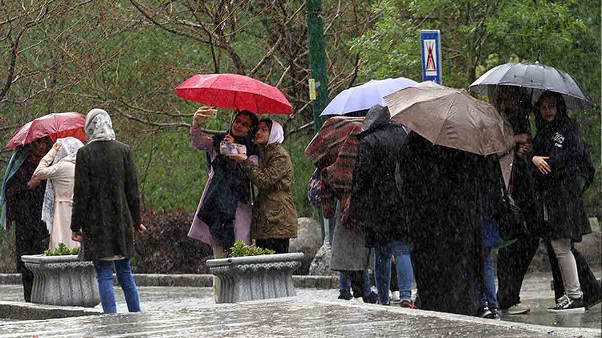 کاهش ۴۴درصدی بارش‌ها در تهران