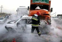 افزایش ۳ درصدی فوتی تصادفات استان تهران