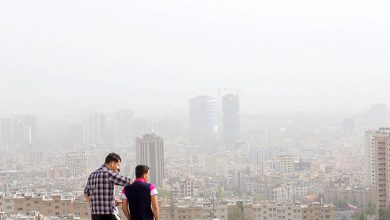 شروع زمستان در تهران با تنفس هوای ناسالم 
