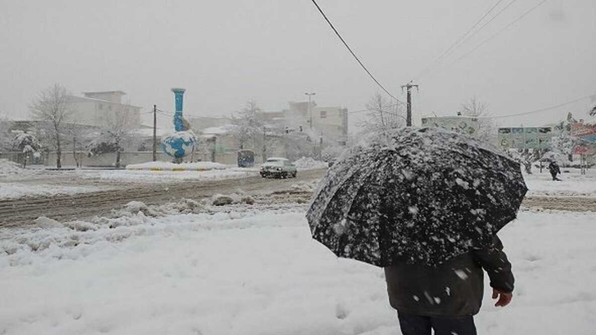هواشناسی ایران ۲۵ دی ۱۴۰۲ / تداوم بارش برف و باران در برخی مناطق کشور